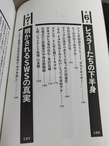 毒虎シュート夜話 昭和プロレス暗黒対談