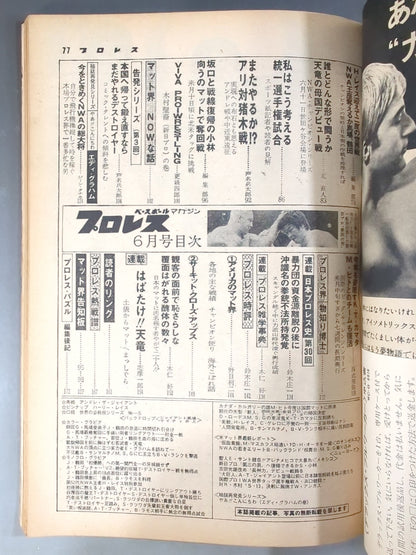 Pro Wrestling  Monthly, June 1977