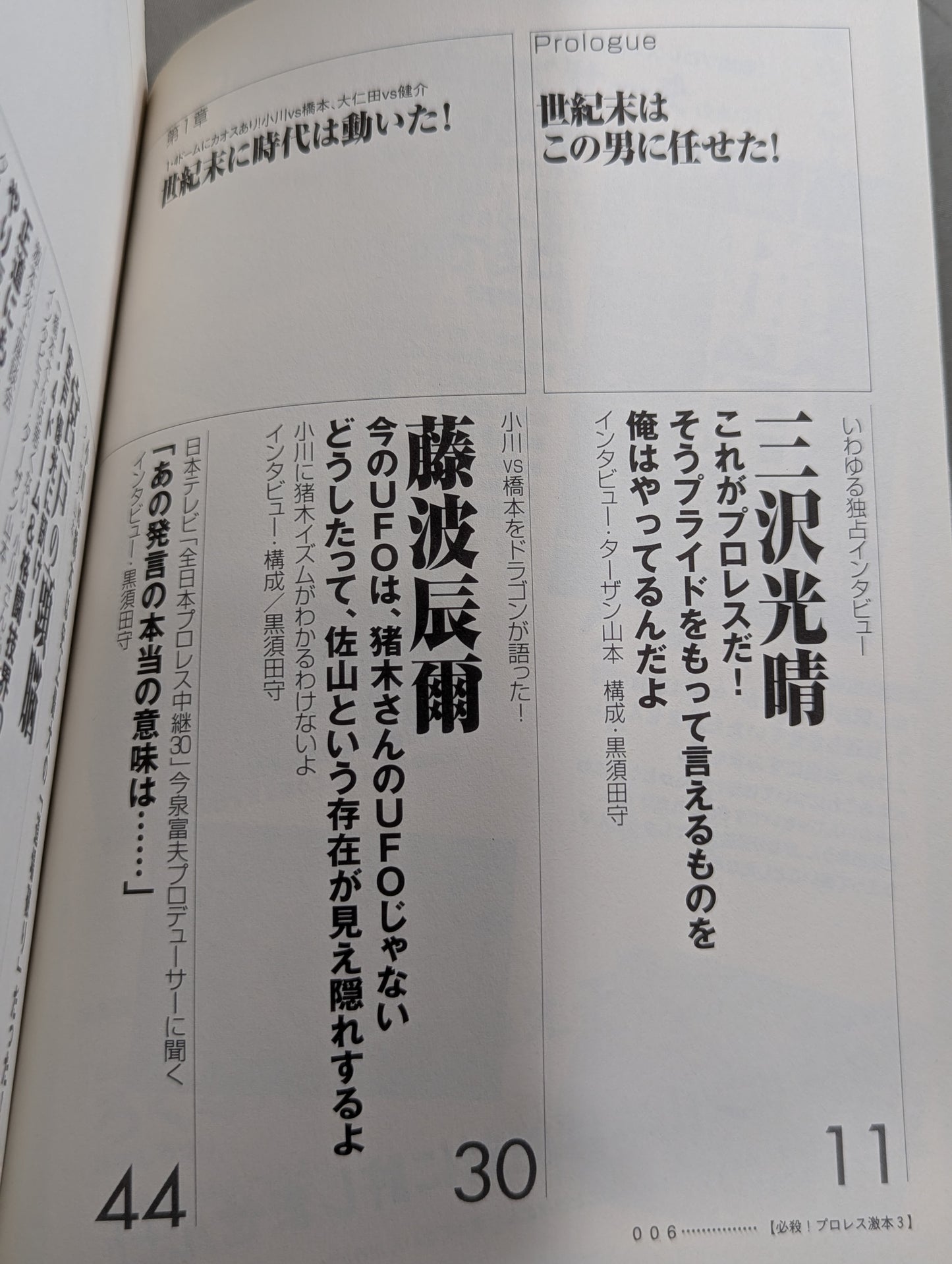 Curiosity Book 35 Deadly! Pro Wrestling Gekimoto 3