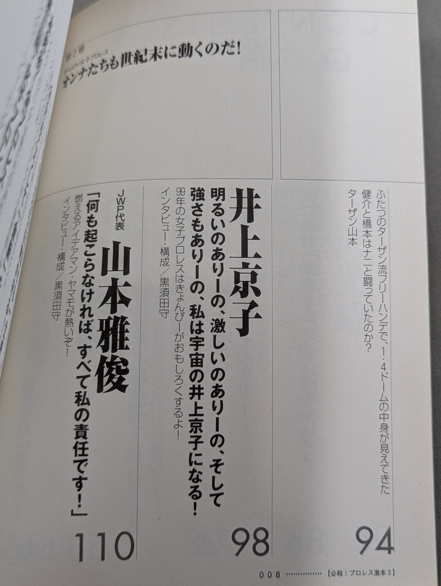 Curiosity Book 35 Deadly! Pro Wrestling Gekimoto 3