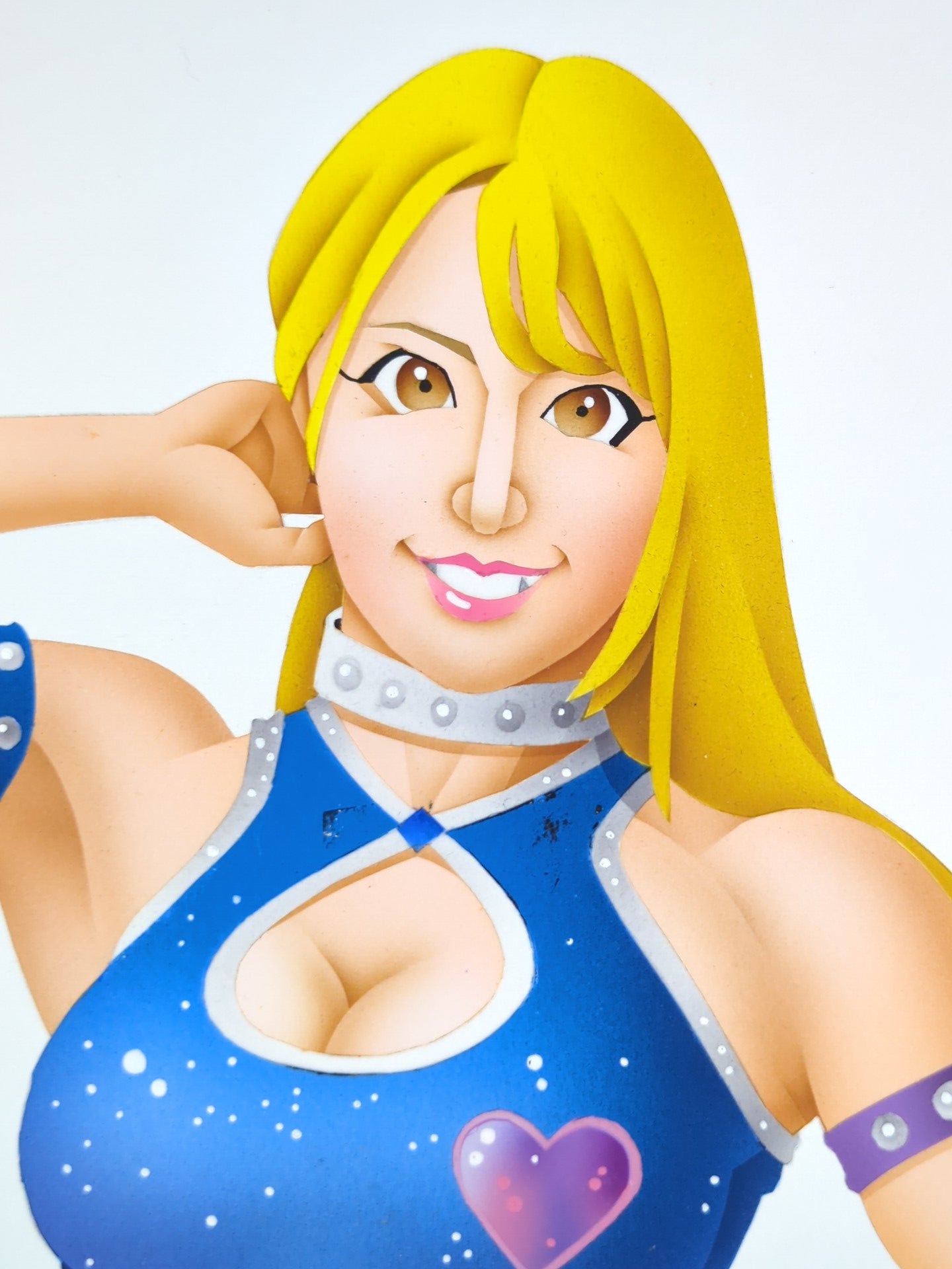★坂井永年氏 原画作品★「こんにちマッスル」ちゃんよた