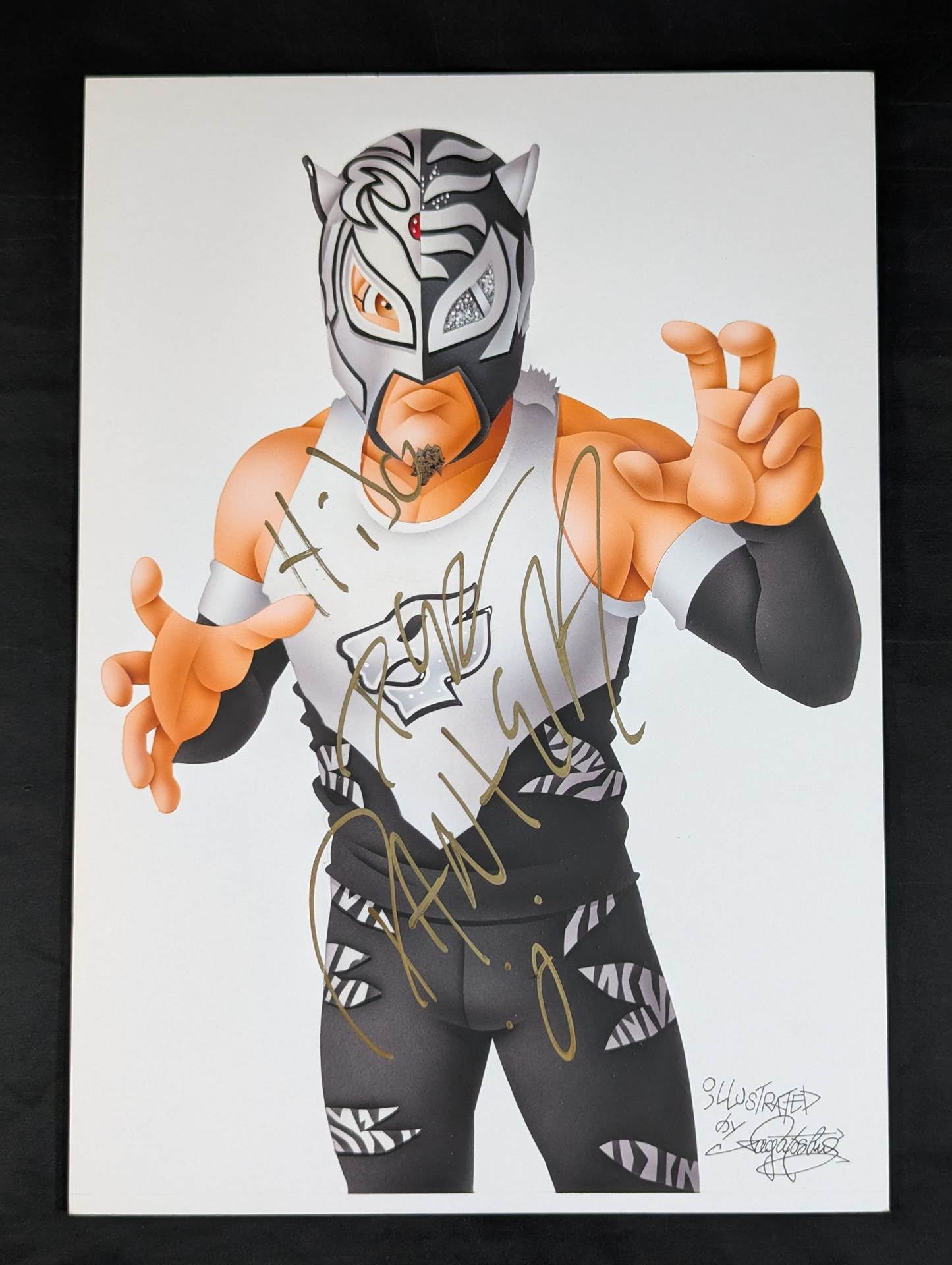 ★坂井永年氏 原画作品★「黒豹仮面2世」エル・イホ・デル・パンテーラ