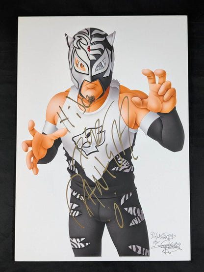 ★坂井永年氏 原画作品★「黒豹仮面2世」エル・イホ・デル・パンテーラ