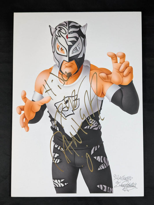 ★坂井永年氏 原画作品★「黒豹仮面2世」エル・イホ・デル・パンテーラ