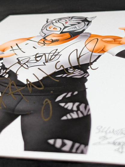 ★坂井永年氏 原画作品★「黒豹仮面2世」エル・イホ・デル・パンテーラ