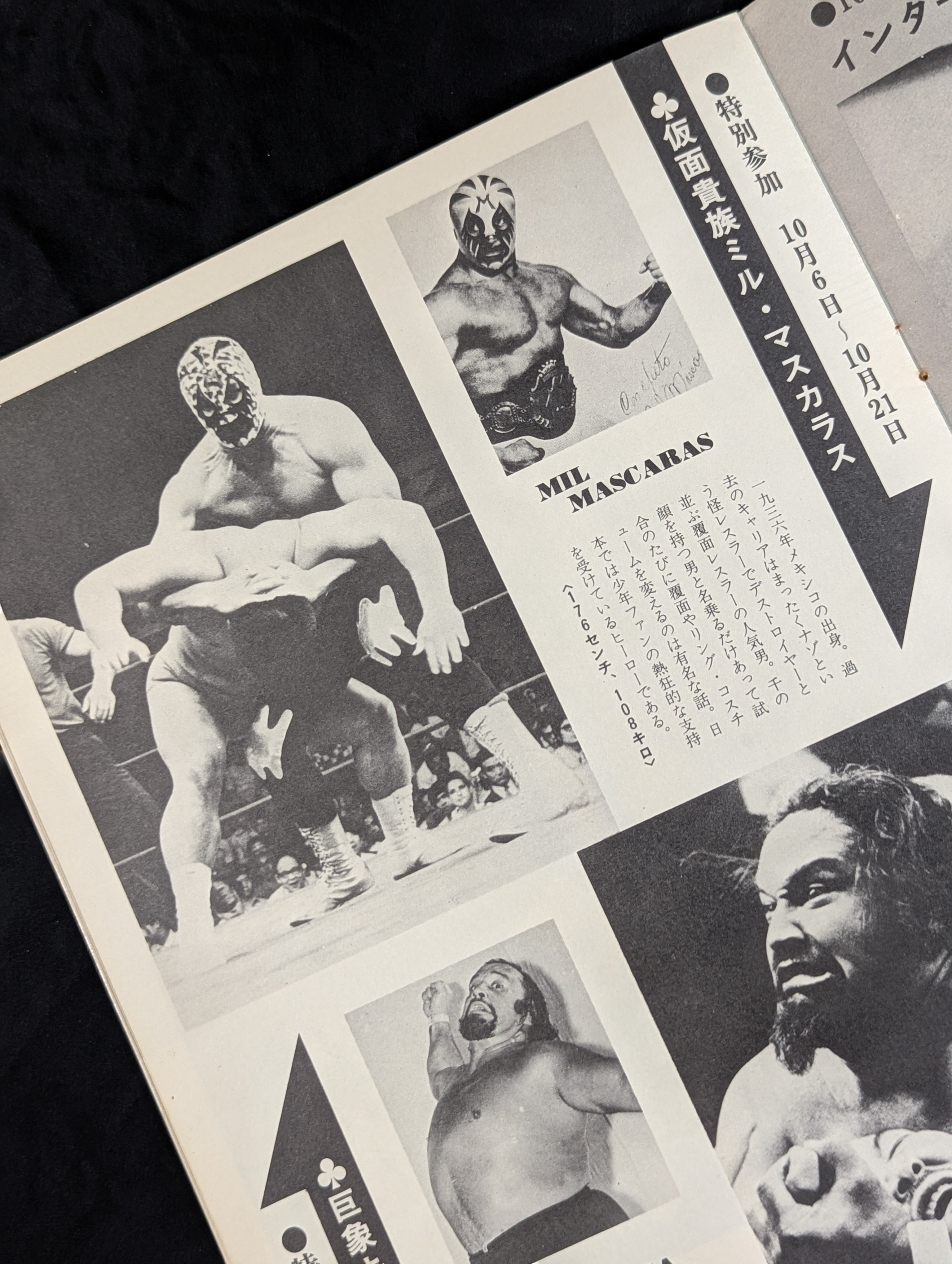 4選手直筆サイン入り】73創立一周年記念ジャイアント・シリーズ – 闘道館