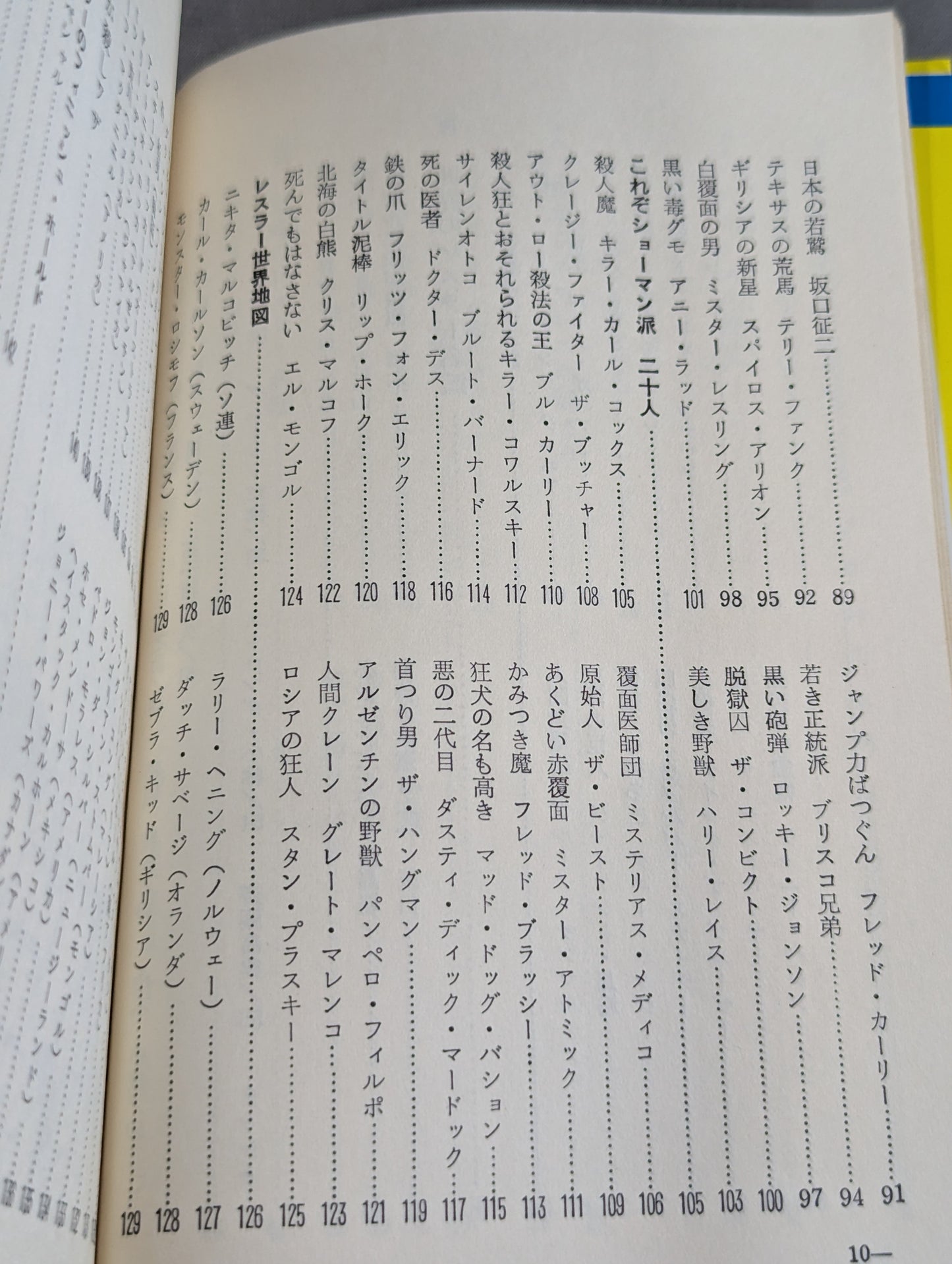 馬場のプロレス教室  プロレス入門