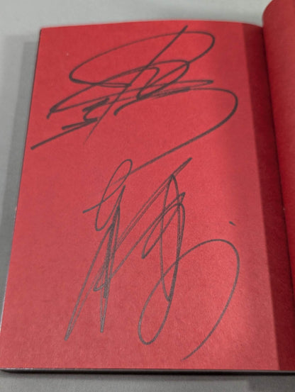 [Nakamura & YOSHI-HASHI hand signed autograph 】CHAOS COMPLETE BOOK
