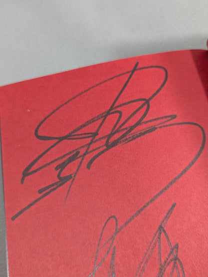 [Nakamura & YOSHI-HASHI hand signed autograph 】CHAOS COMPLETE BOOK