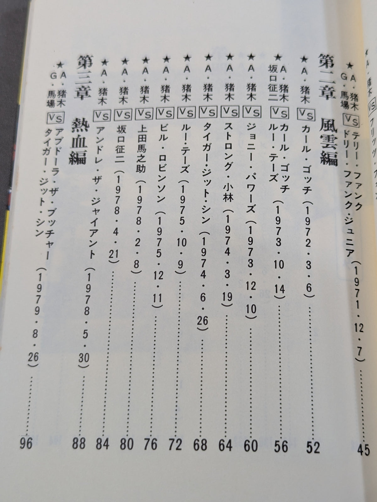 Antonio Inoki  Self-Selected Fighting Spirit 30 Battles