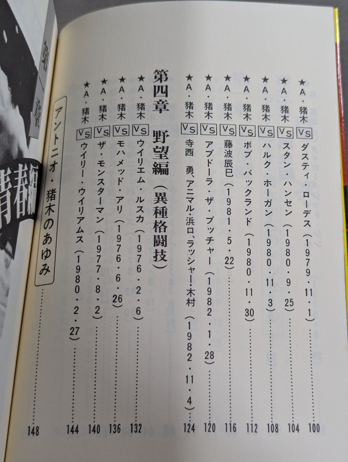Antonio Inoki  Self-Selected Fighting Spirit 30 Battles