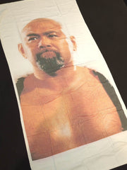 武藤敬司サイン入り　タオル 武藤敬司 （新日本プロレス時代） 直筆サイン（旧サイン）色紙