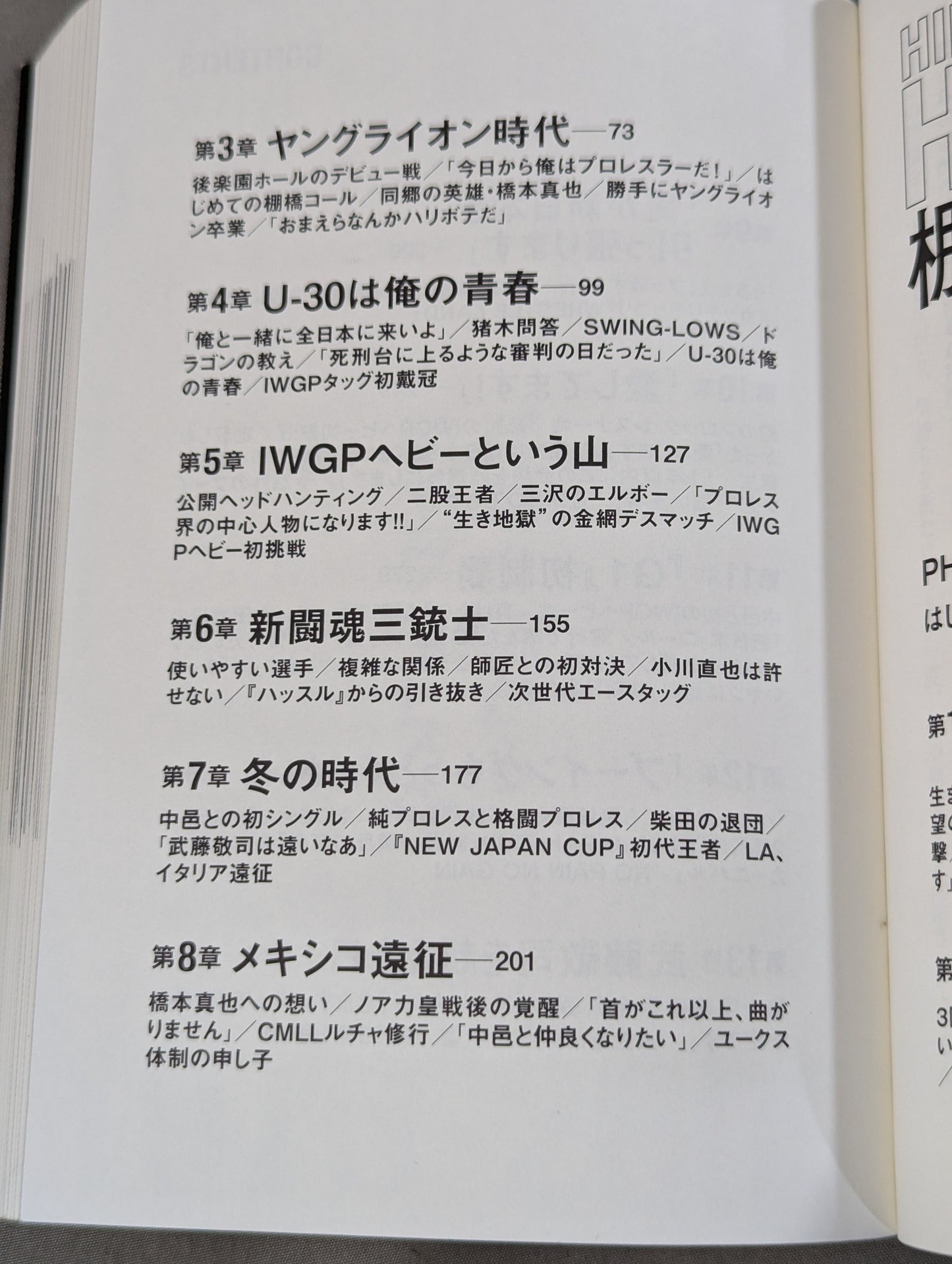 HIGH LIFE Hiroshi Tanahashi  Autobiography I.