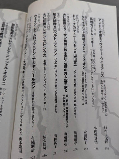 Separate volume Treasure Island Special Showa Pro Wrestling !