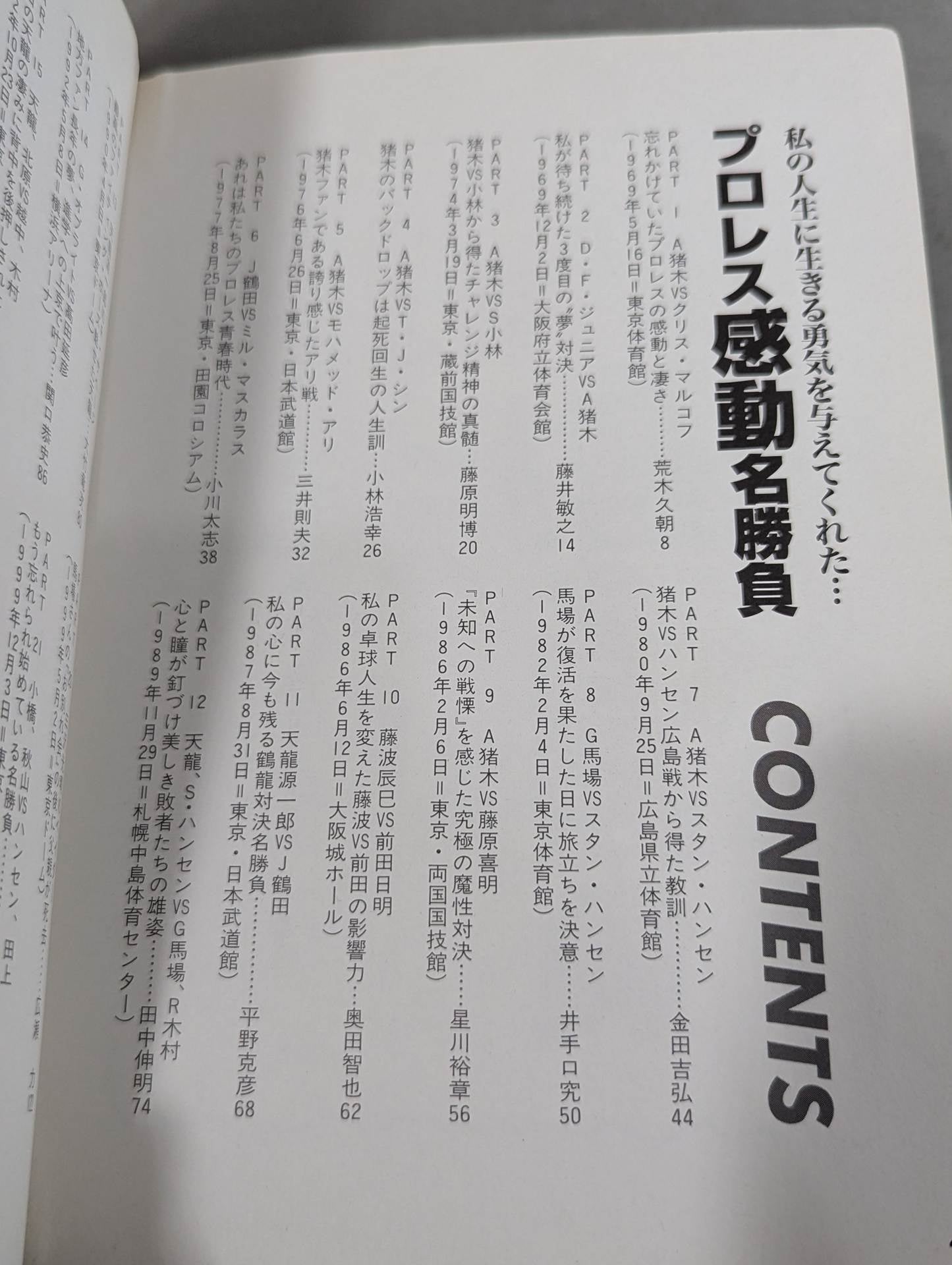 It gave me the courage to live my life... Pro Wrestling