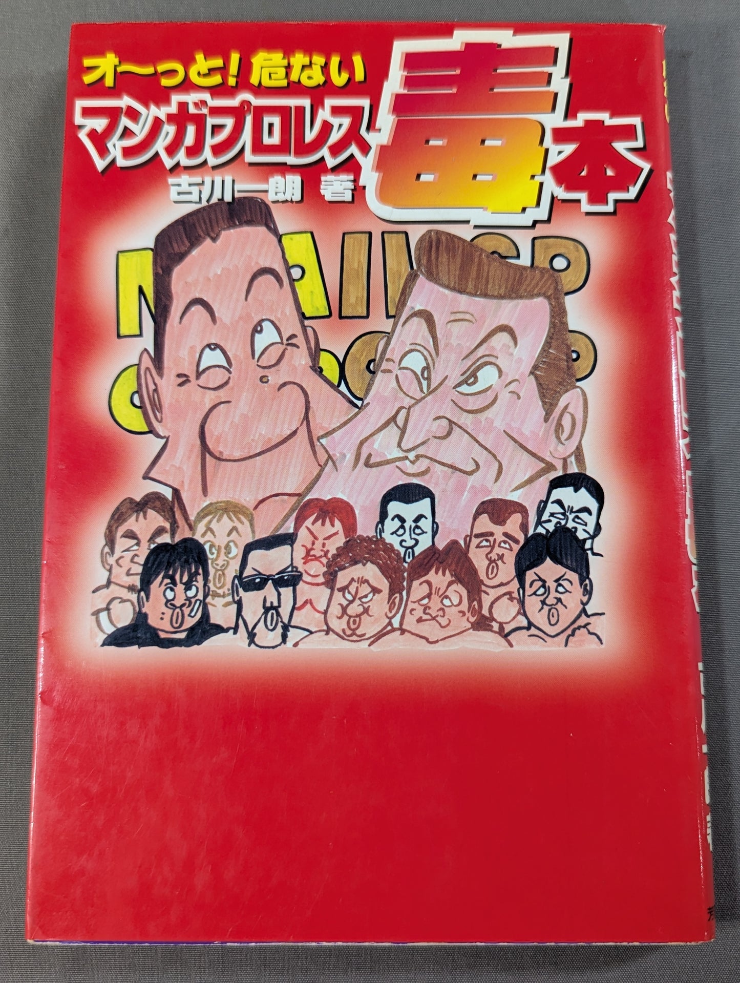 Oh~tto! Dangerous Manga Pro Wrestling  Poison Book