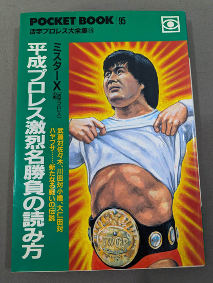 Pocket Book 95 Heisei Pro Wrestling How to Read Fierce Famous Matches
