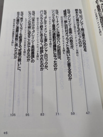Pocket Book 95 Heisei Pro Wrestling How to Read Fierce Famous Matches
