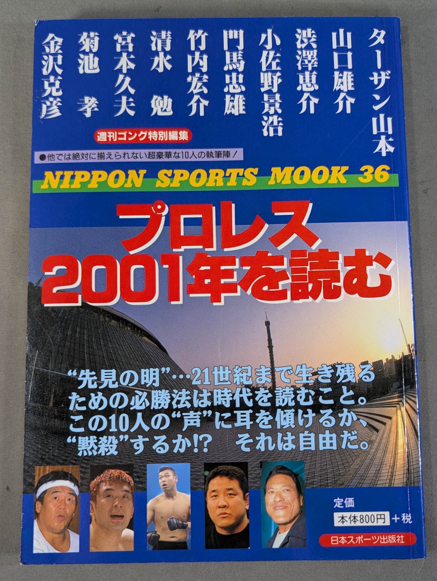 Read Pro Wrestling 2001