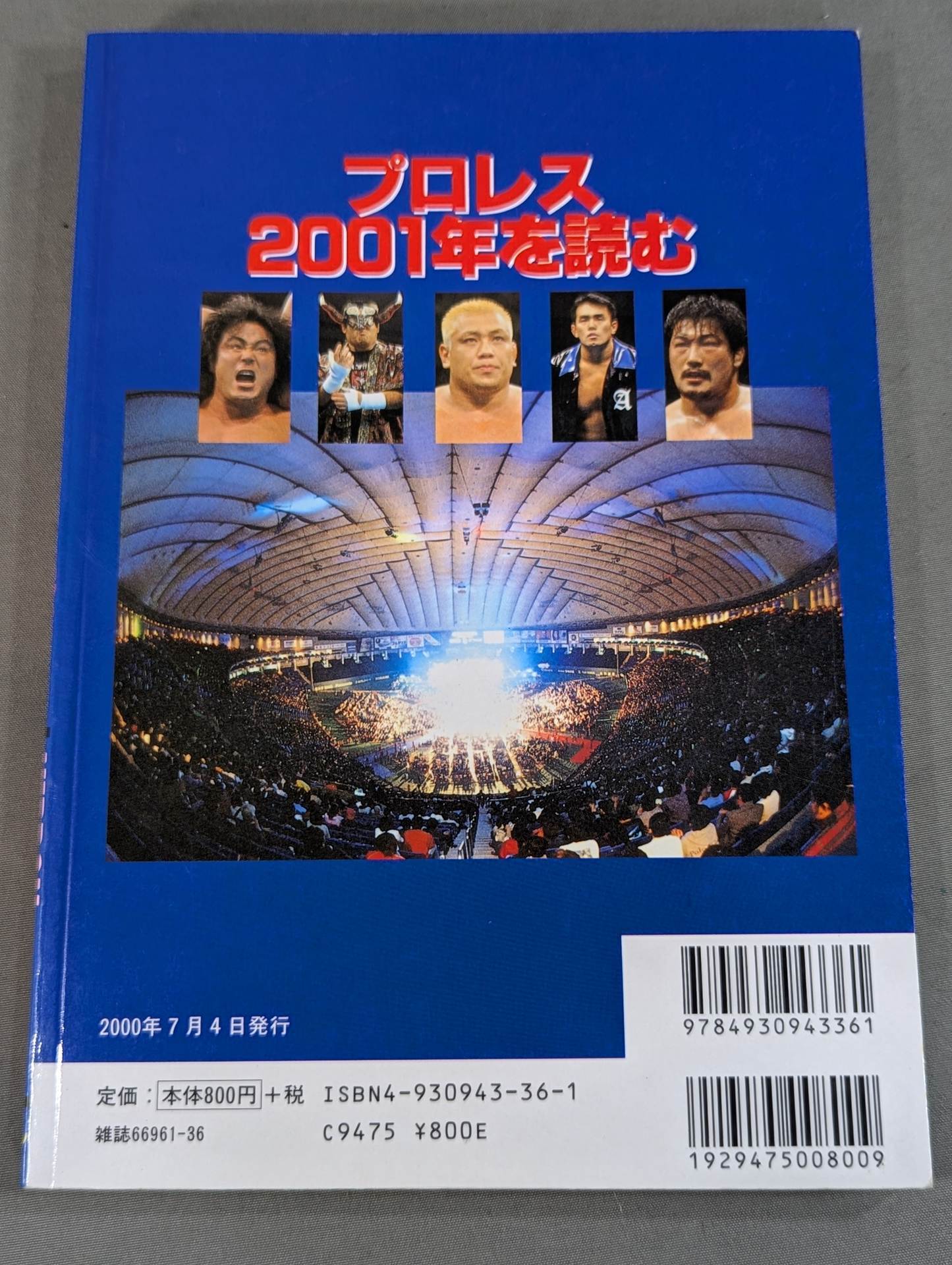 Read Pro Wrestling 2001