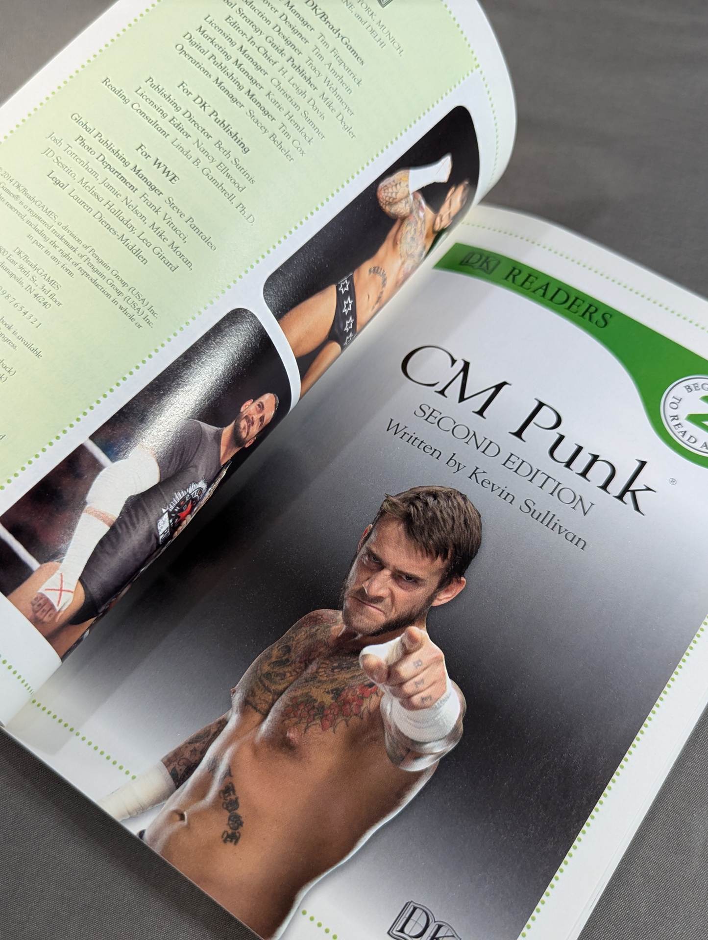 CM PUNK SECOND EDITION (DK Readers Level 3)