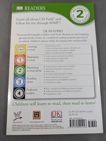 CM PUNK SECOND EDITION (DK Readers Level 3)