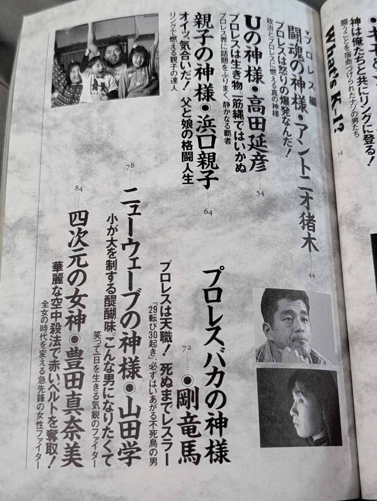 闘え!リングの神々 現代格闘家列伝