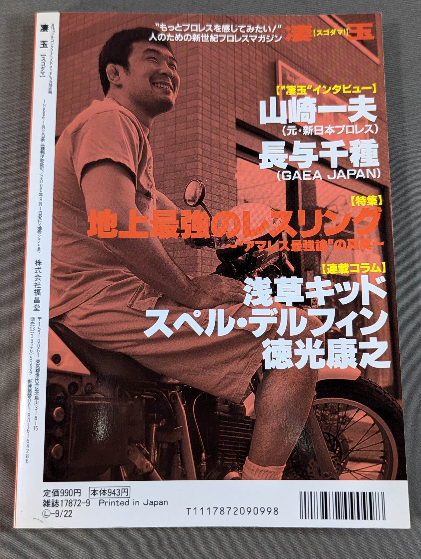 新世紀プロレスマガジン 凄玉[スゴダマ！] Vol.2