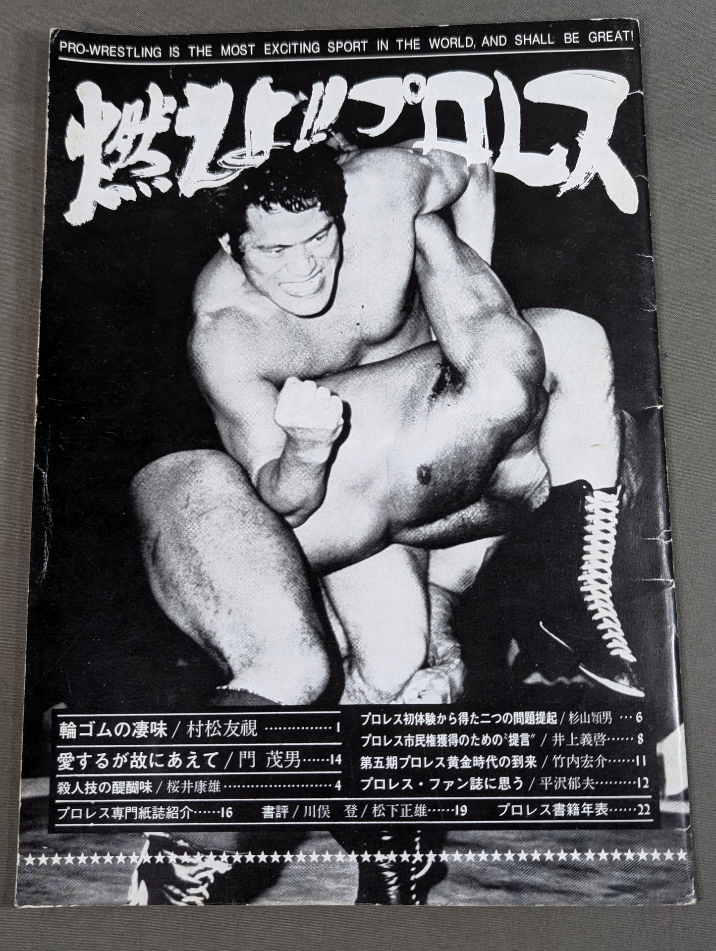 燃えよ!!プロレス