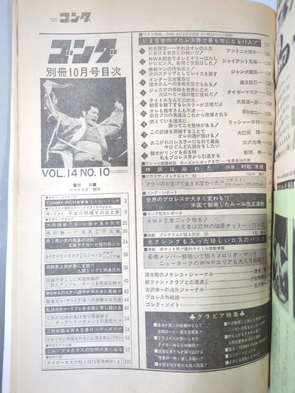 別冊ゴングVol.14 No.10