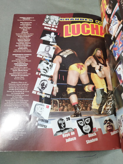 GRANDES FIGURAS DE LA LUCHA LIBRE NUMERO 37