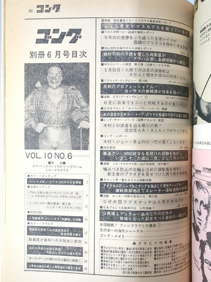 別冊ゴングVol.10 No.6