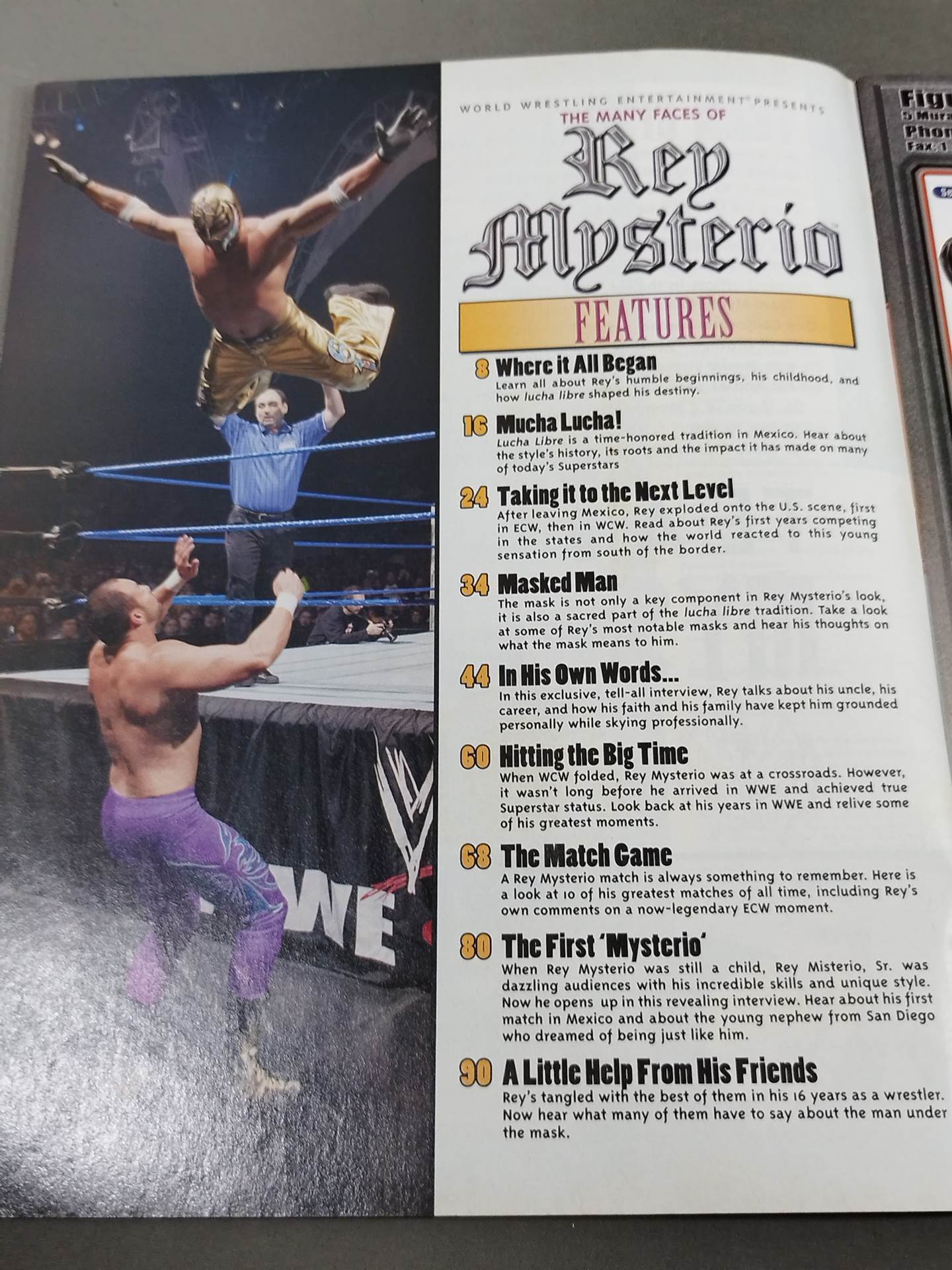 THE MANY FACES OF Rey Mysterio