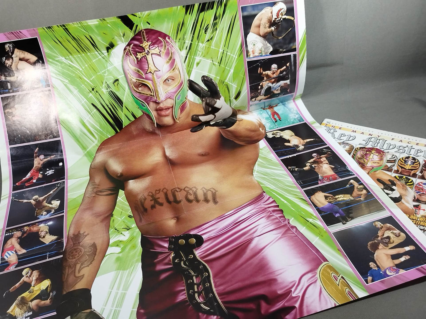 THE MANY FACES OF Rey Mysterio