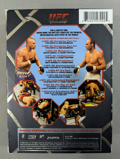 UFC THE ULTIMATE DVD COLLECTION
