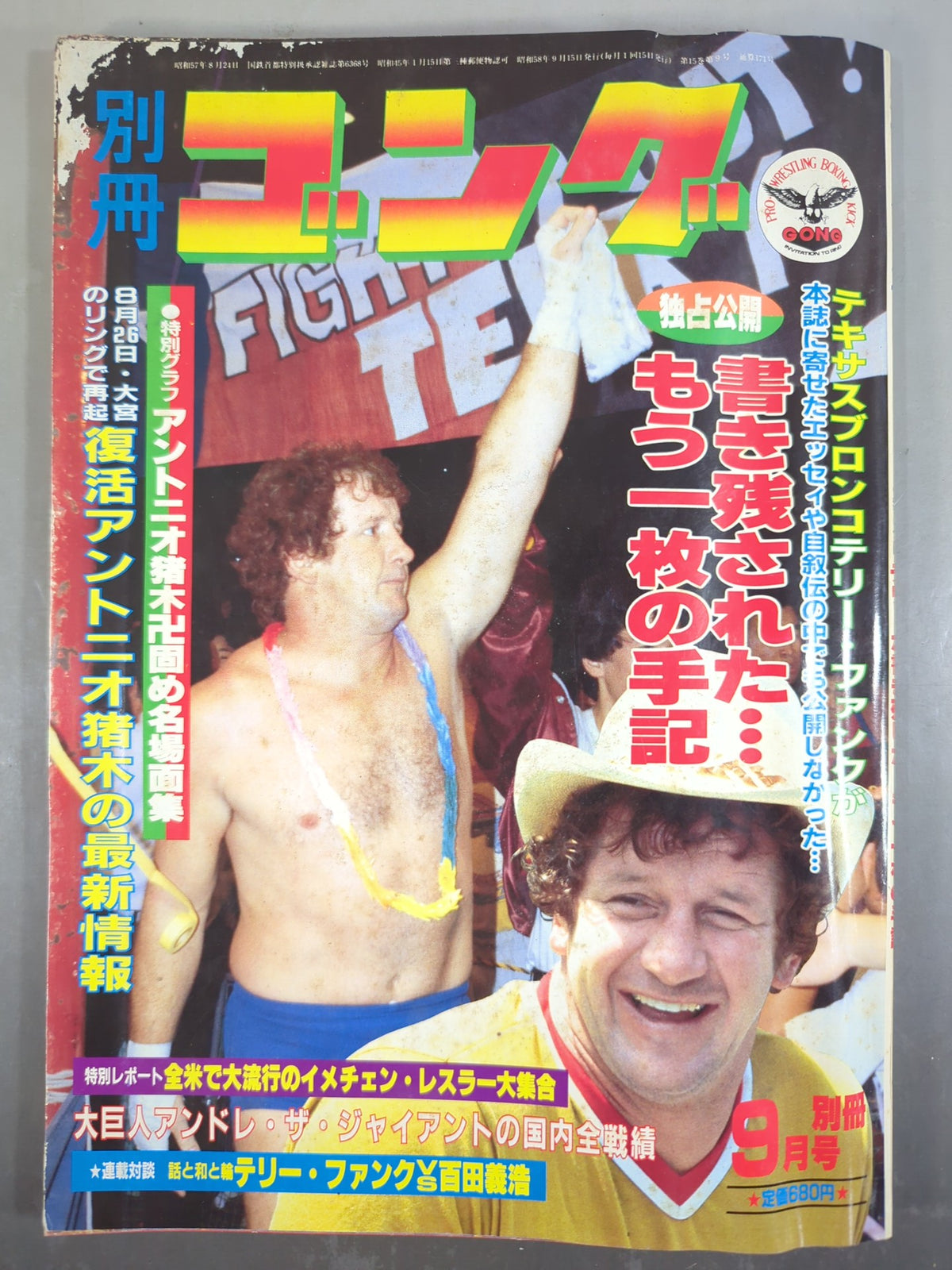 別冊ゴングVol.15 No.9