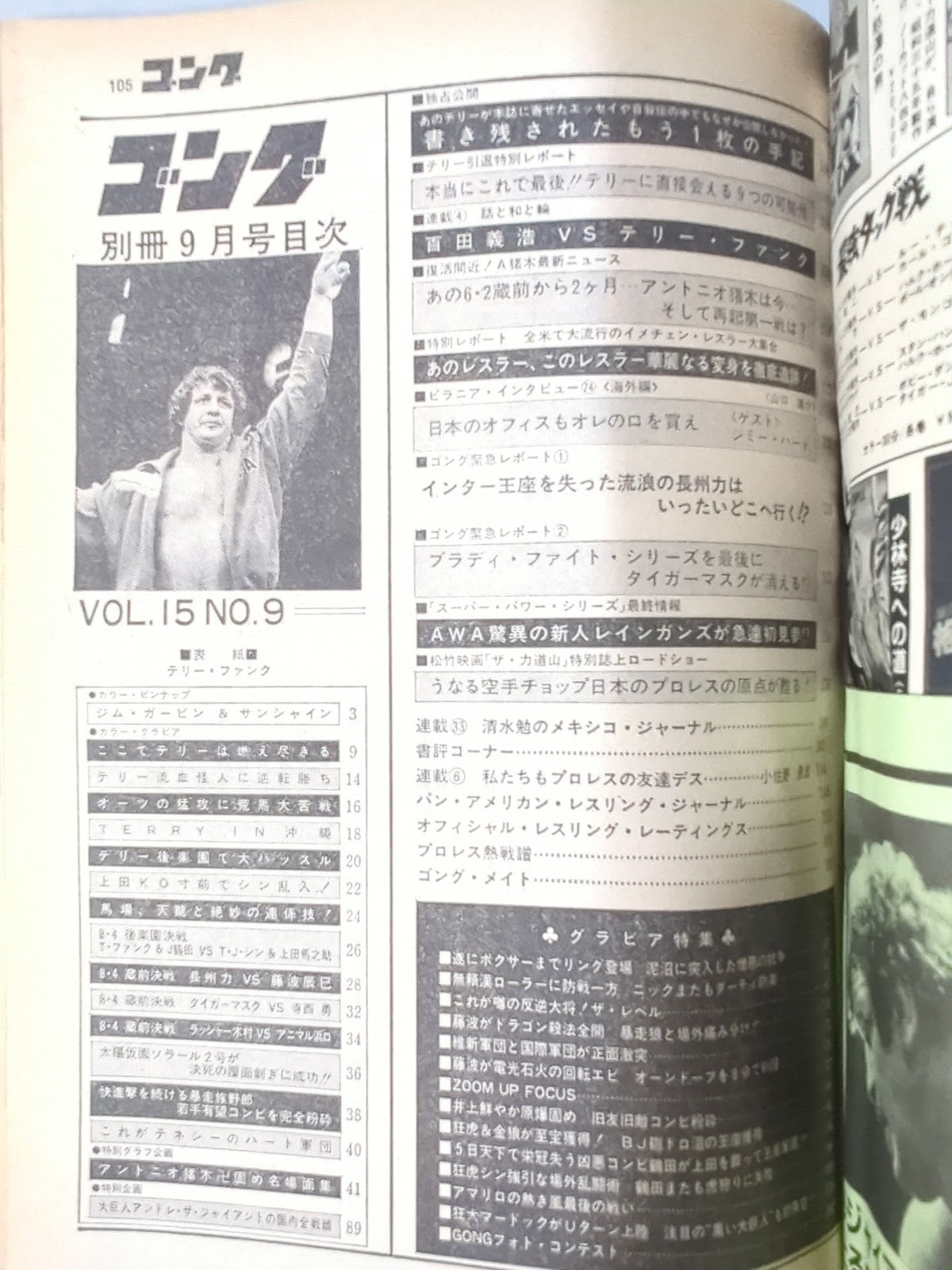別冊ゴングVol.15 No.9