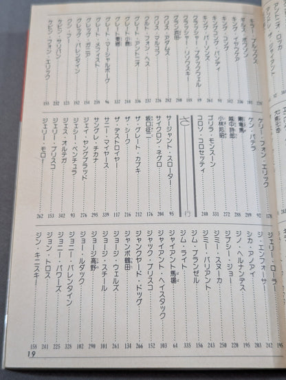 プロレスラー300大名鑑