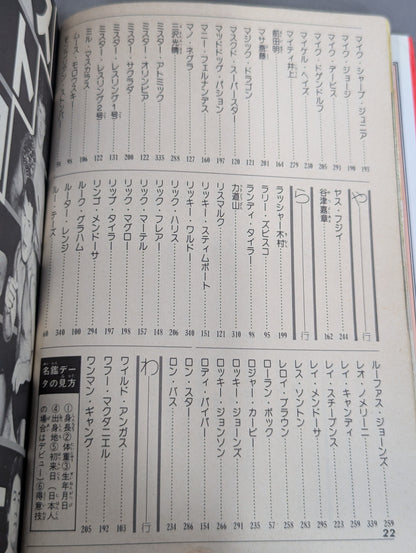 プロレスラー300大名鑑