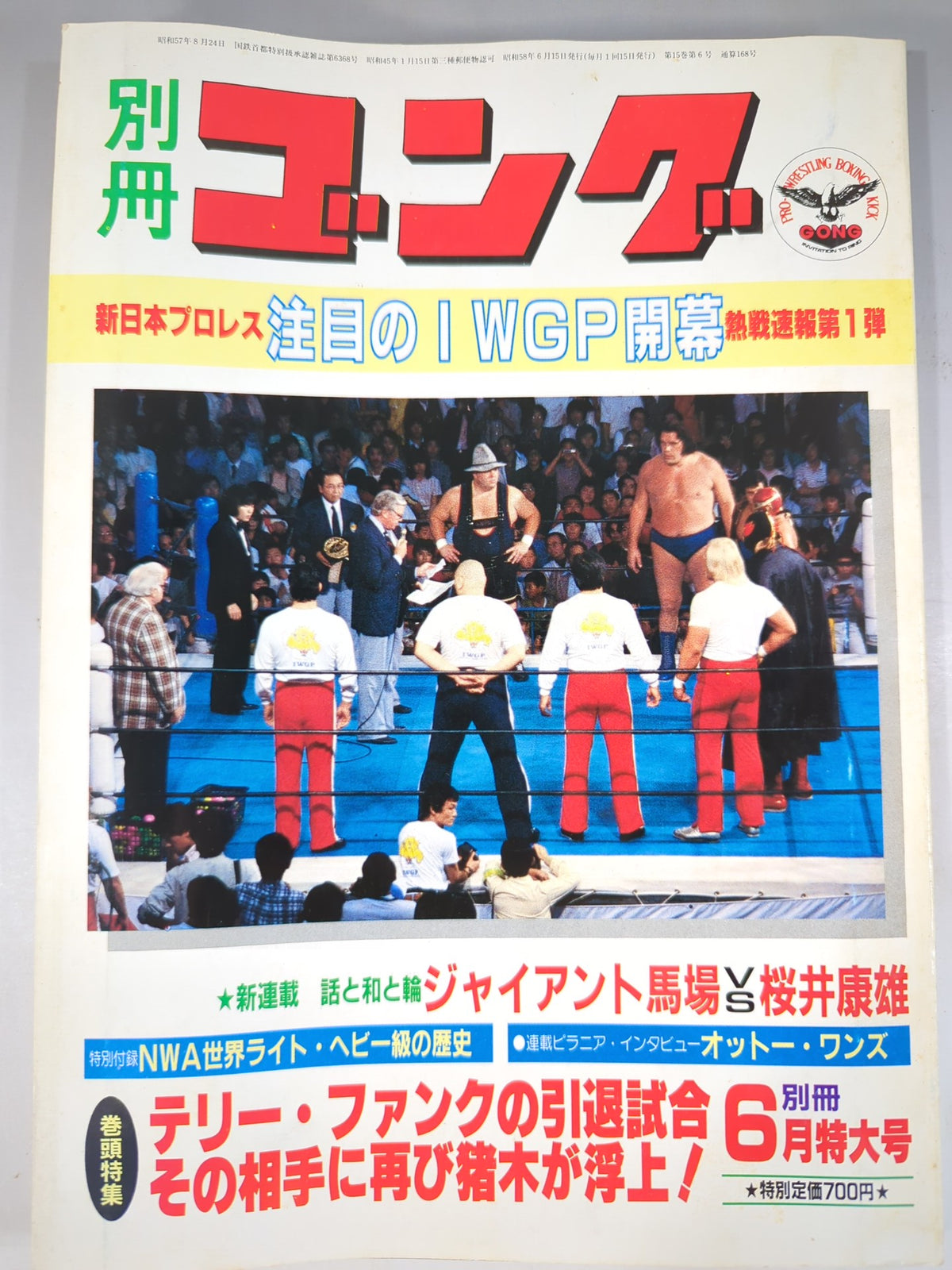 別冊ゴングVol.15 No.6