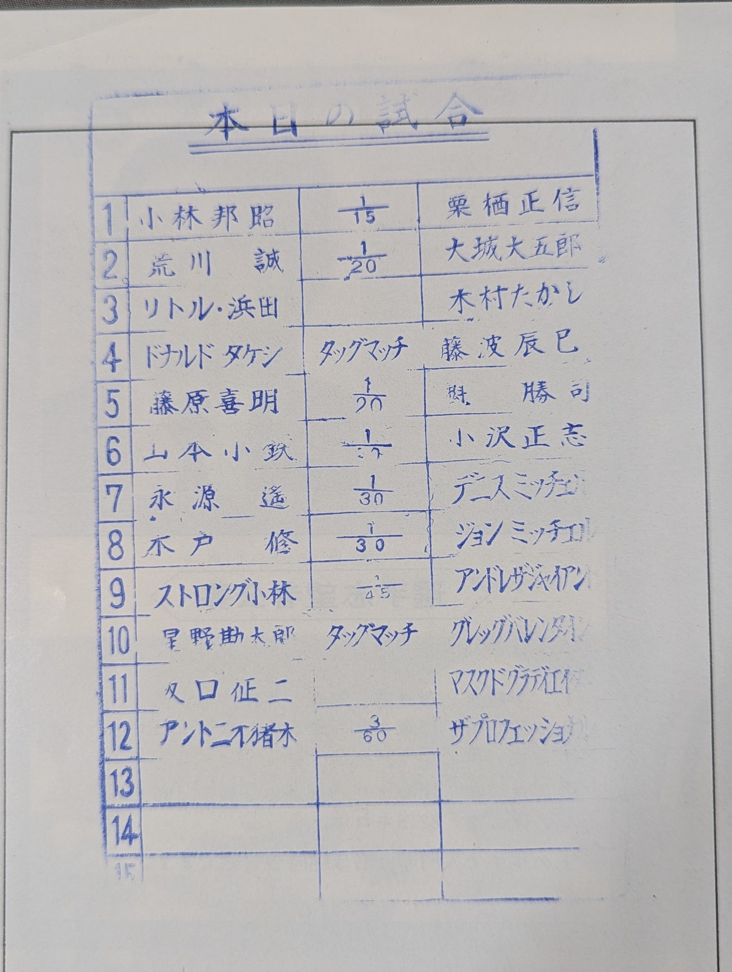 75ゴールデンファイトシリーズ【開幕戦】