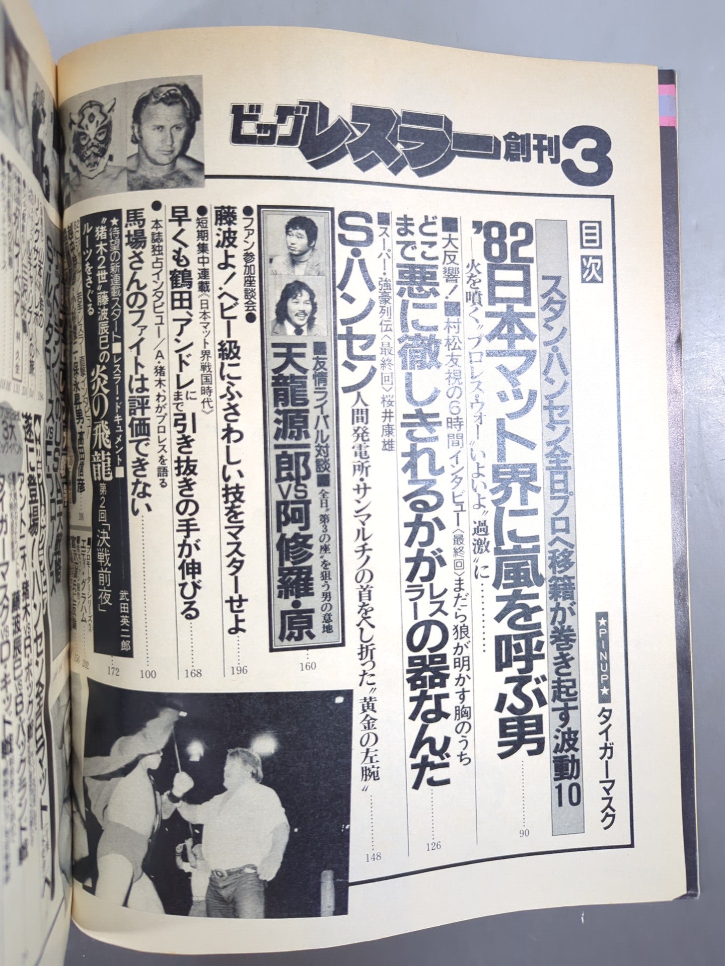 月刊ビッグレスラー 1982年3月号
