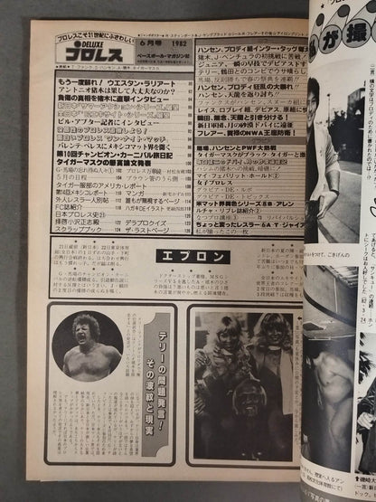 デラックスプロレス 1982年6月号