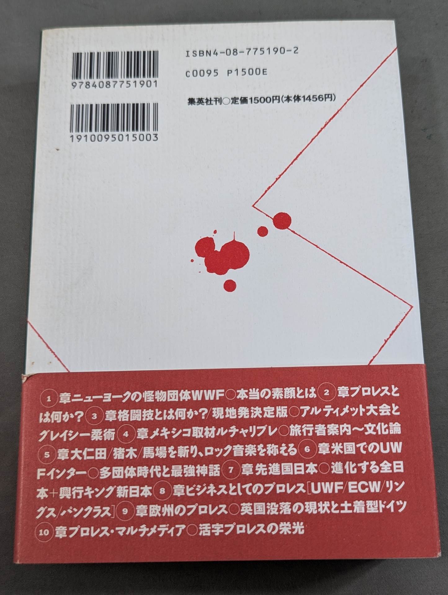 プロレス・格闘技､縦横無尽。
