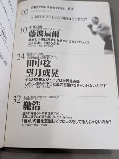 Deadly! Pro Wrestling  6 New Japan Pro Wrestling Which tomorrow will be!?