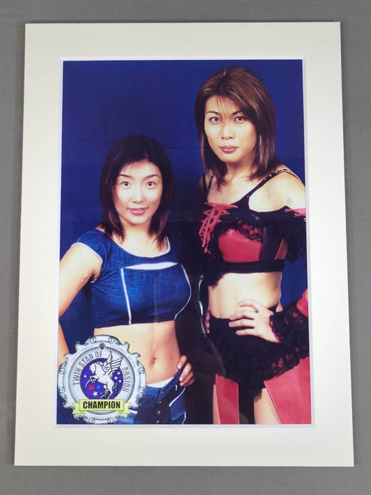 大向美智子&府川唯未 パネルポートレート