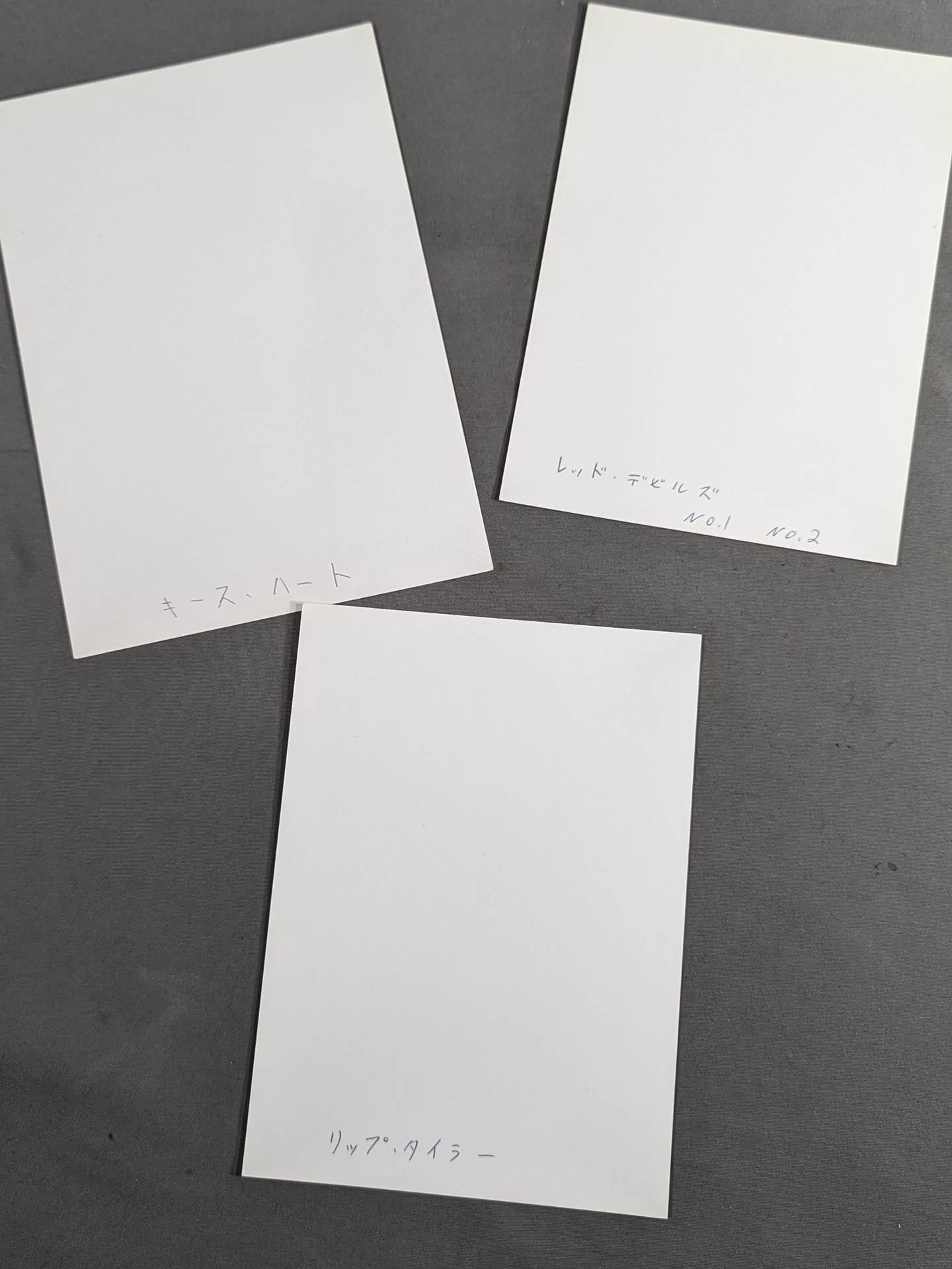 国際プロレス シリーズ参戦外人選手 白黒ブロマイドセット