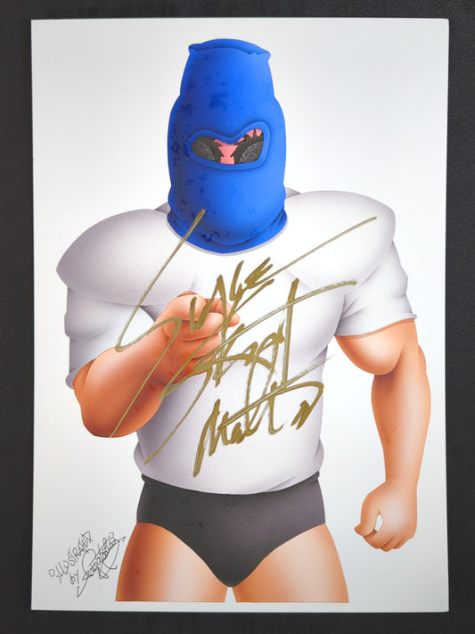 ★坂井永年氏 原画作品★「おっと出た! キン肉マン!」スーパー・ストロング・マシン