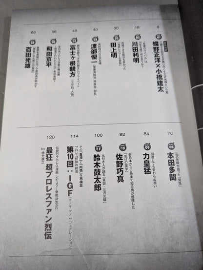 俺たちのプロレス VOL.12 三沢光晴の真実 急逝から10年―。ライバルや盟友12名がそれぞれの想いを激白!!