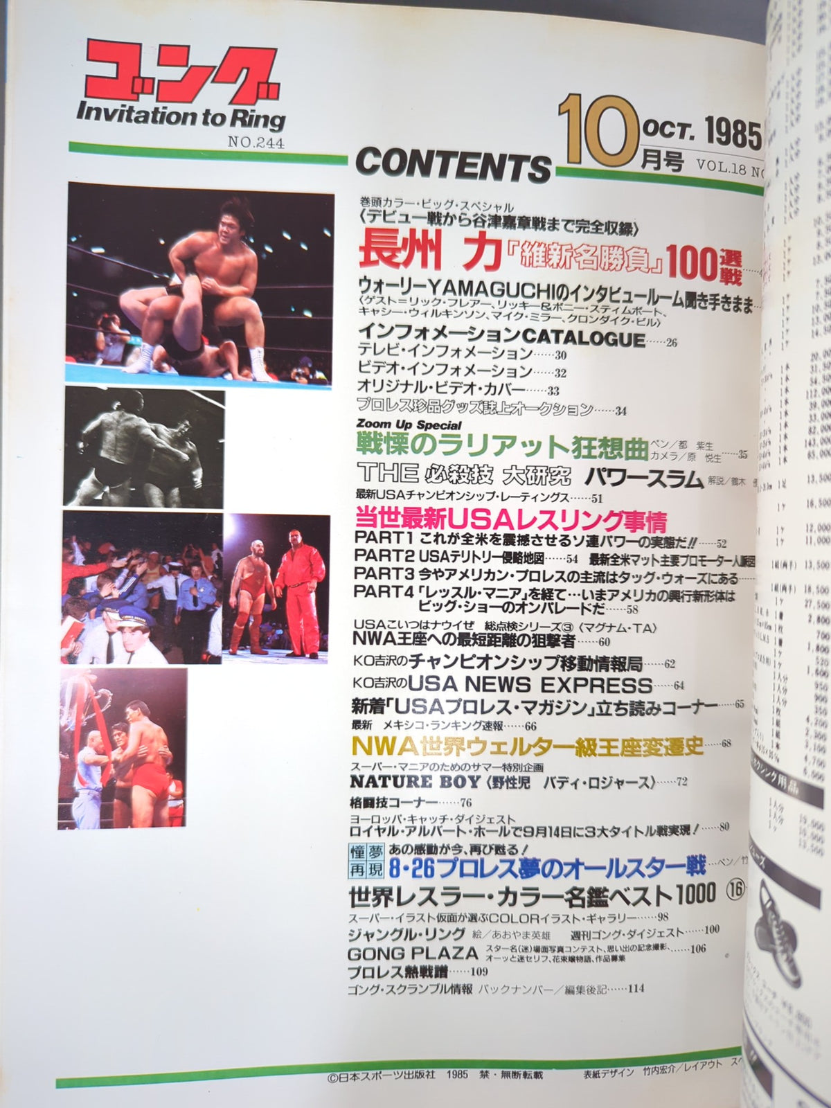 月刊ゴングVol.18 No.10